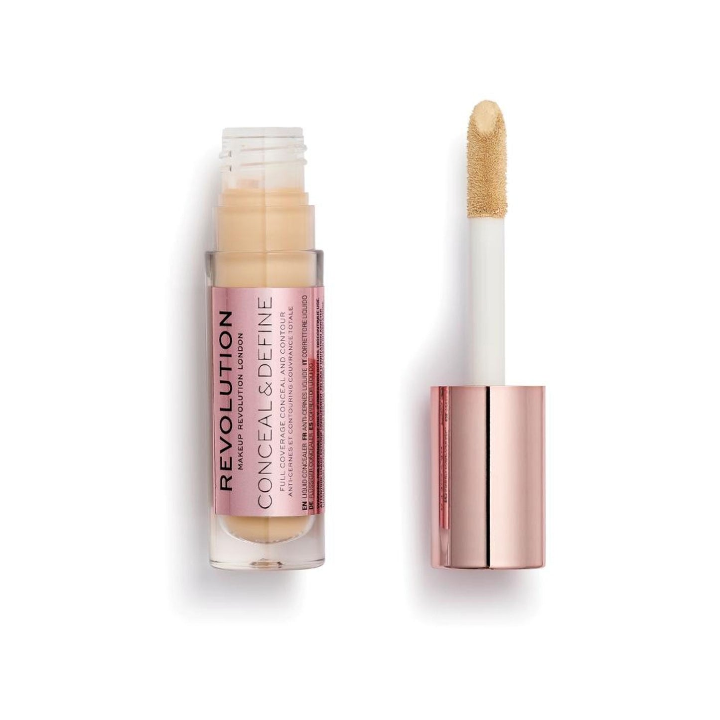 Makeup Revolution Conceal & Define Full Coverage Concealer & Contour - C5.7