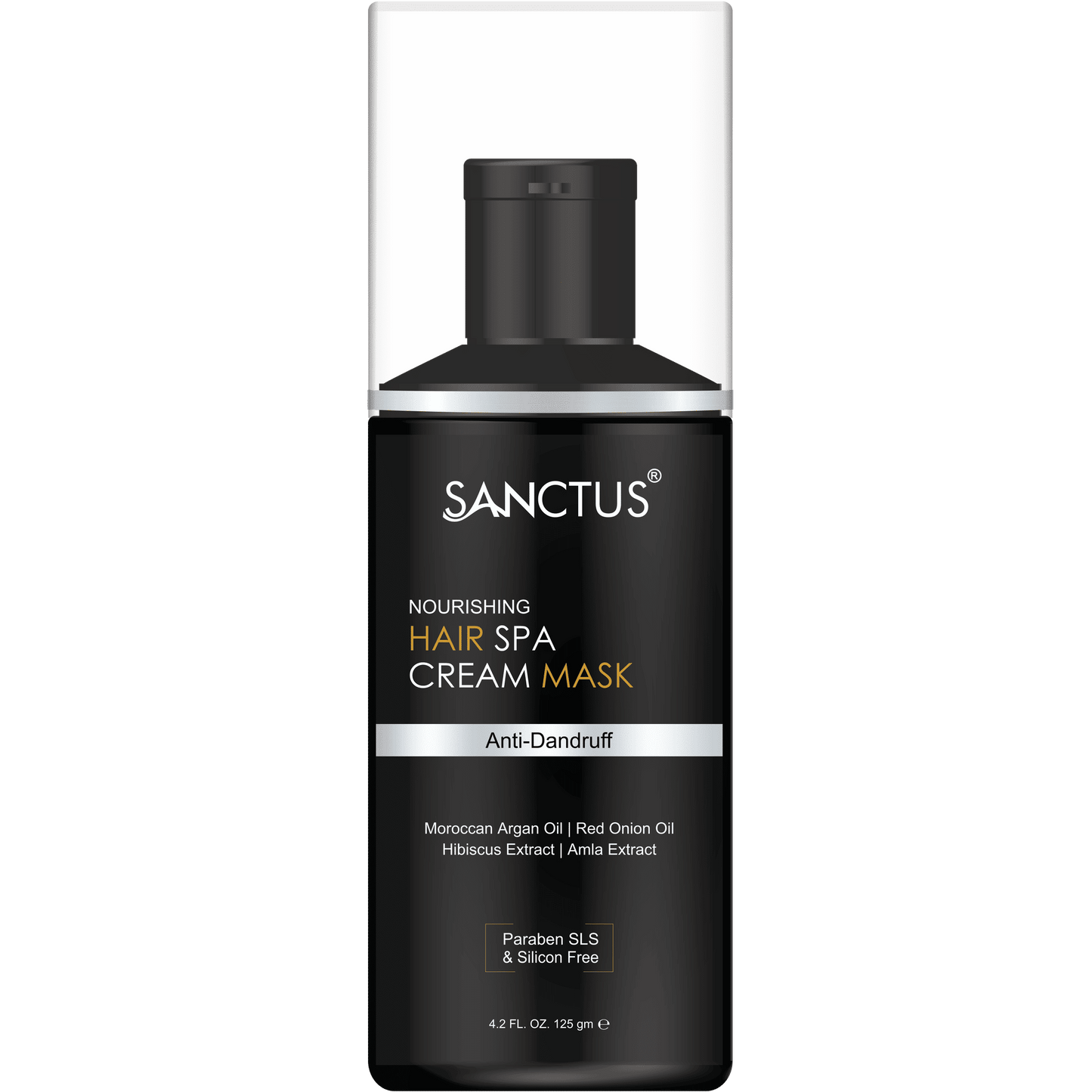 SANCTUS Hair Spa Cream Mask with Anti-dandruff Non-sticky Formula - 125GM