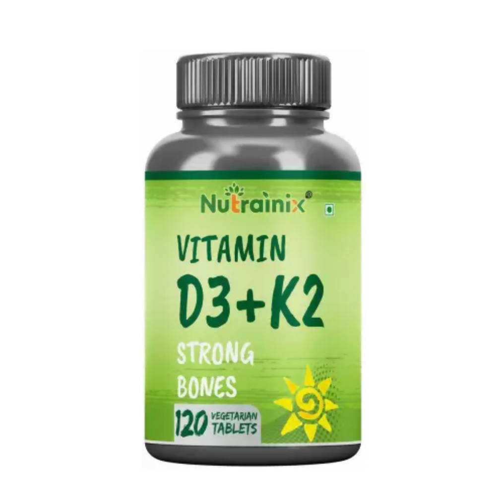 Nutrainix Vitamin D3 + K2 Vegan Tablets - BUDEN