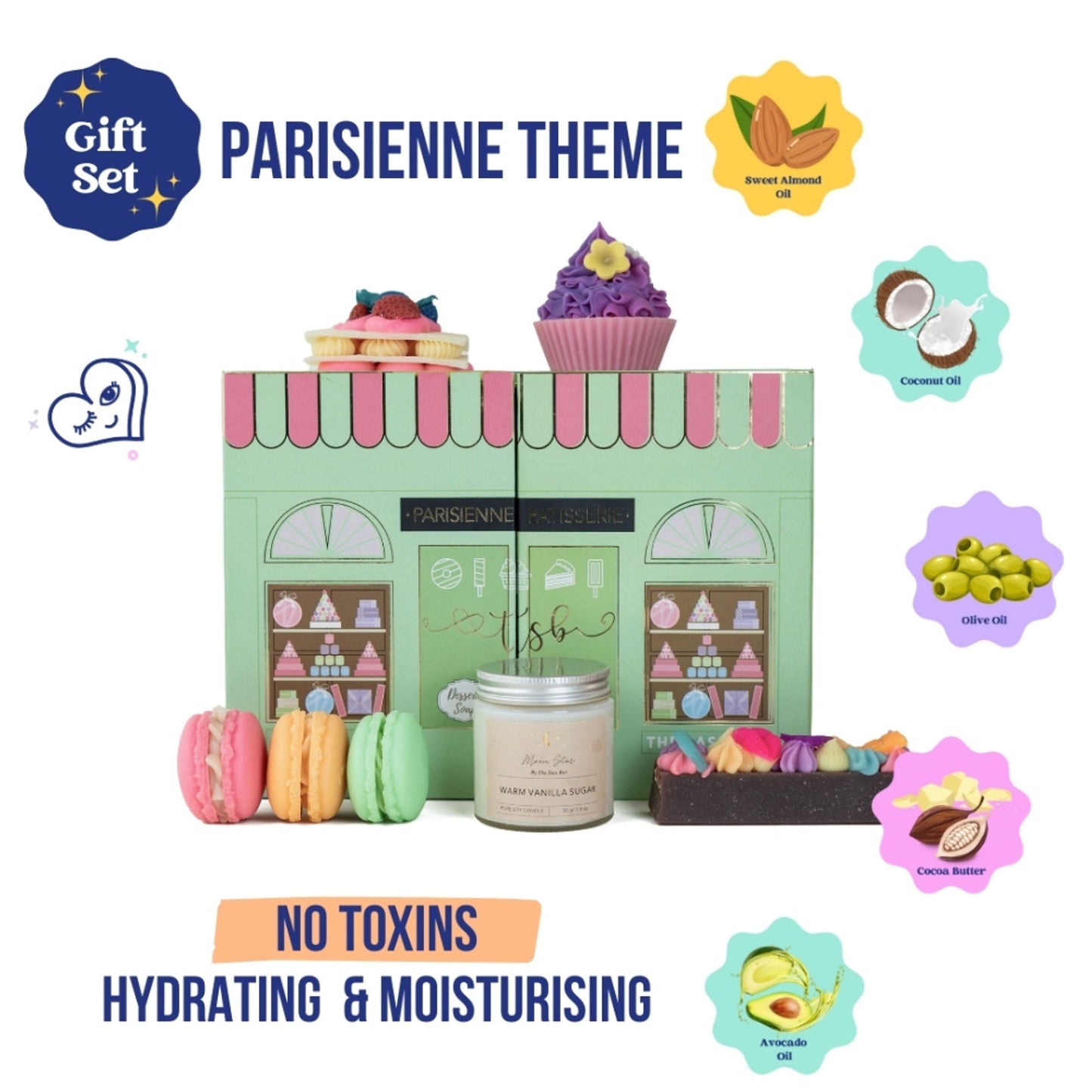 The Sass Bar Parisienne Patisserie - 850GM