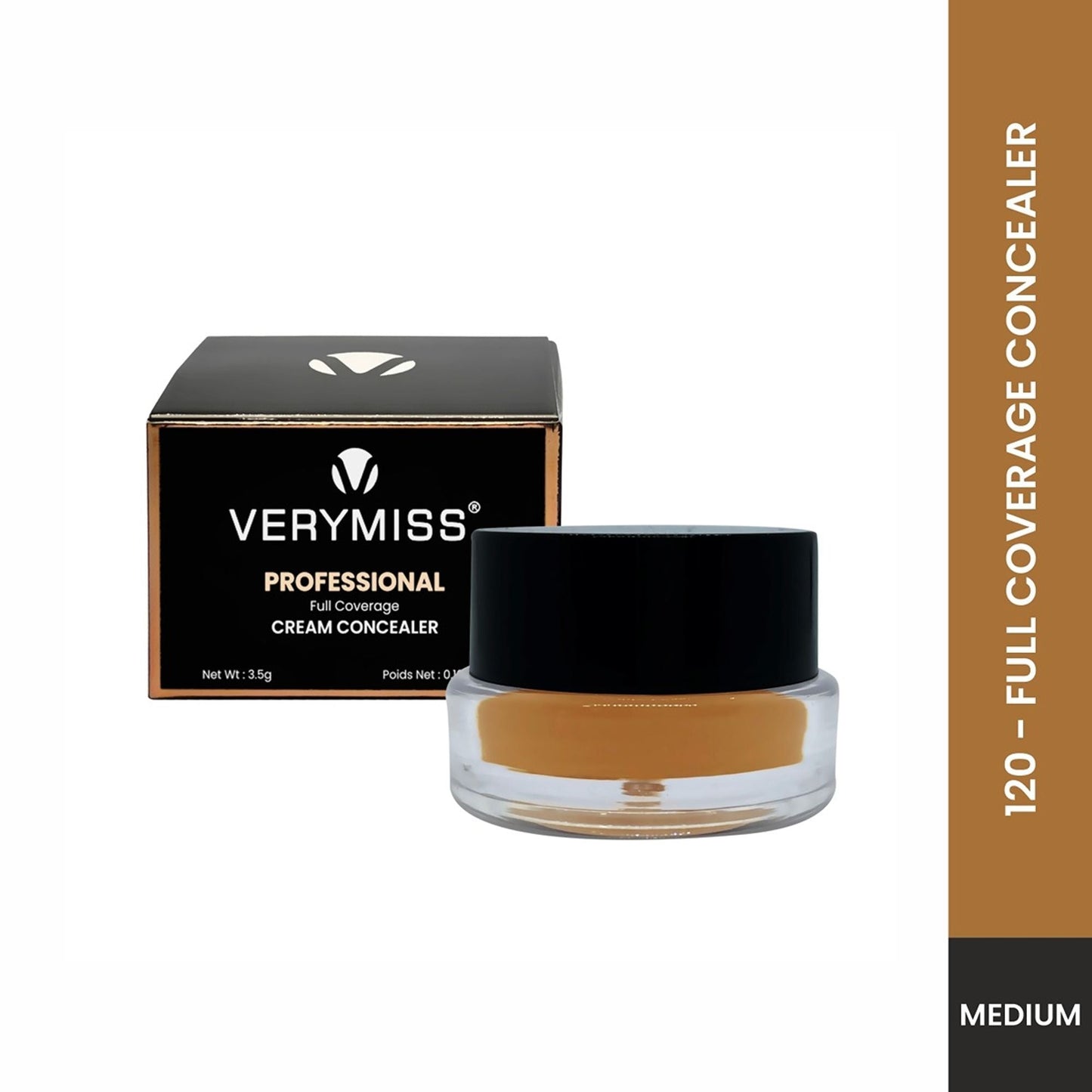 VERYMISS Cream Concealer - 120 - 3.5GM