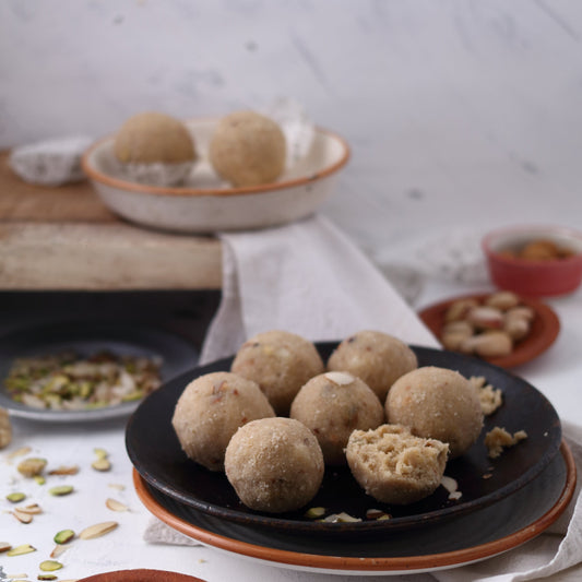 Almond House Gound Laddu