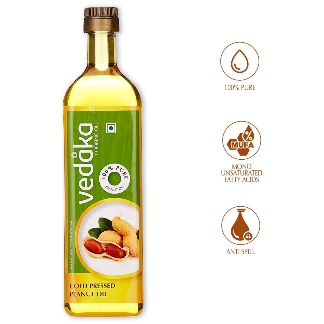 Vedaka Cold Pressed Peanut (Groundnut) Oil