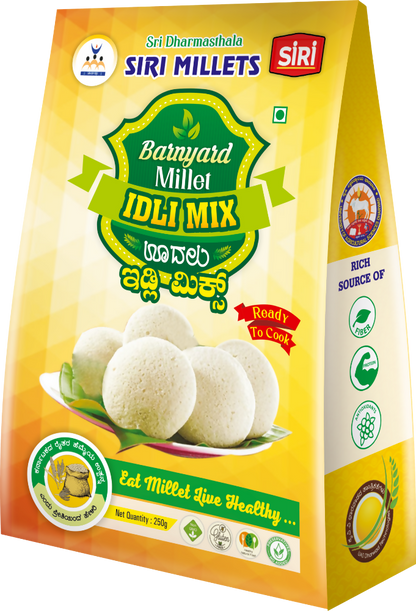 Siri Millets Barnyard Millet Idli Mix