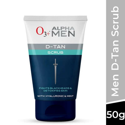 Professional O3+ Acno D-TAN Scrub With Hyaluronic & Mint