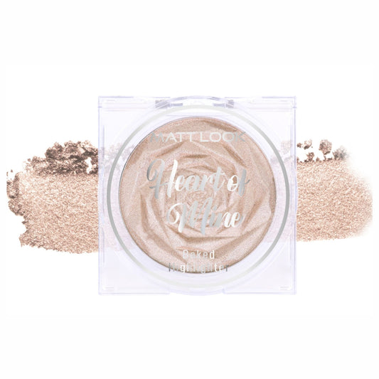 Matt Look Heart Of Mine Baked Highlighter - 01 Dream Light