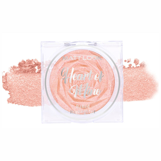 Matt Look Heart Of Mine Baked Highlighter - 05 Champagne Fizz