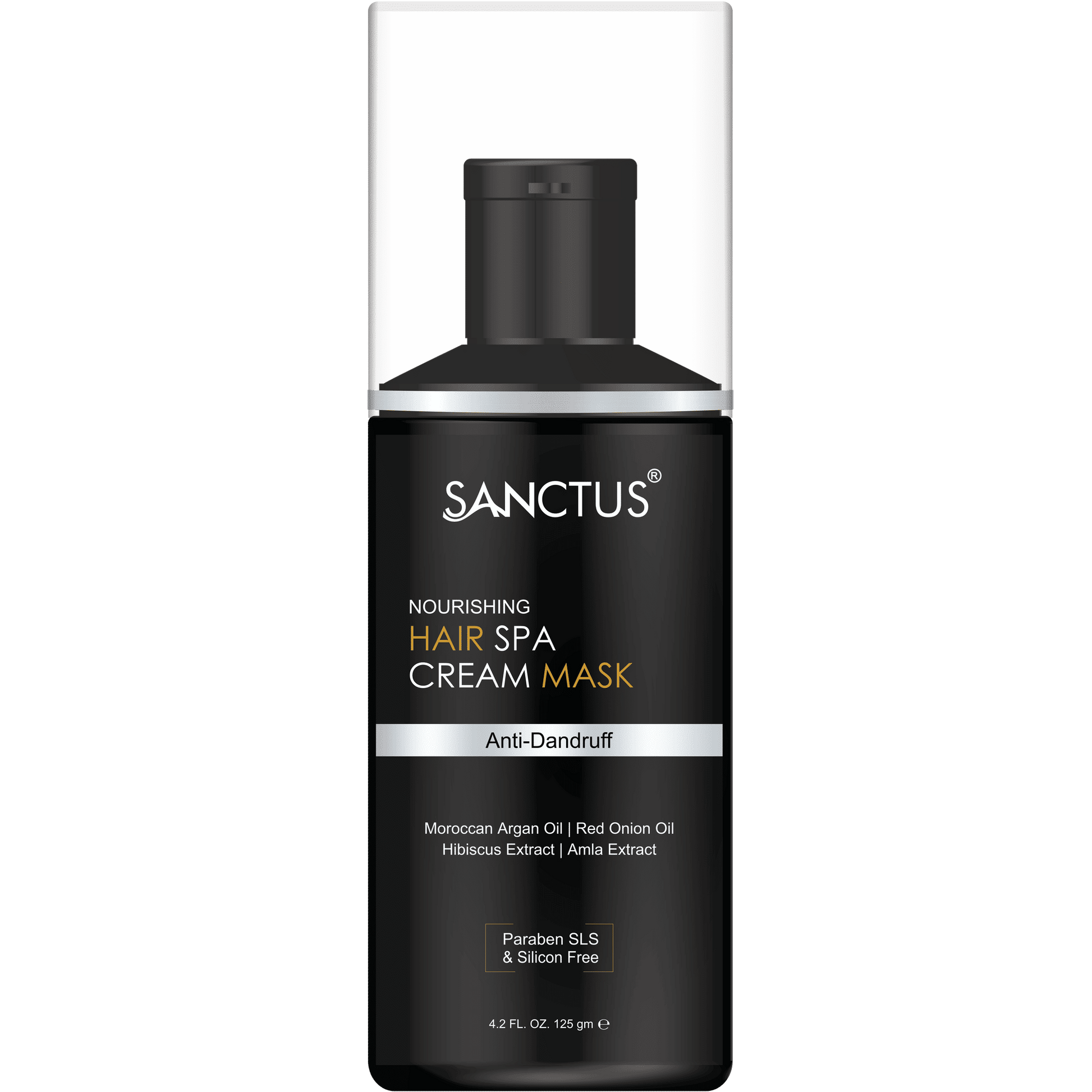 SANCTUS Hair Spa Cream Mask with Anti-dandruff Non-sticky Formula - 125GM