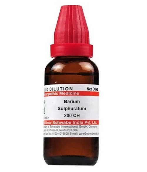 Dr. Willmar Schwabe India Barium Sulphuratum Dilution