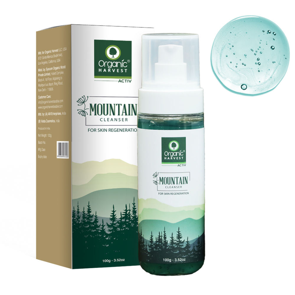 Organic Harvest Mountain Cleanser For Skin Regeneration