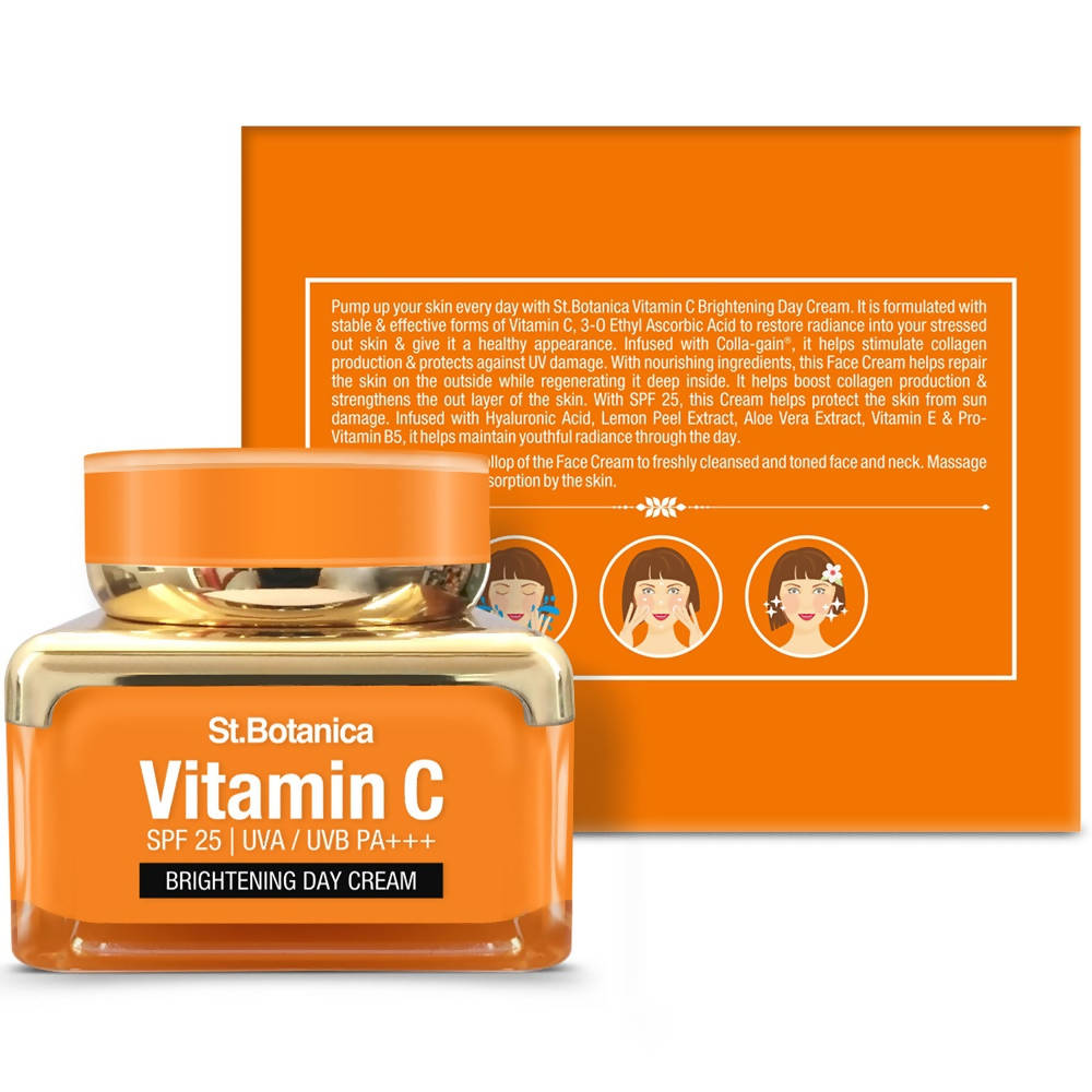 St.Botanica Vitamin C SPF 25 | UVA / UVB PA+++ Brightening Day Cream