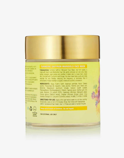 Fabessentials Turmeric Saffron Marigold Face Mask