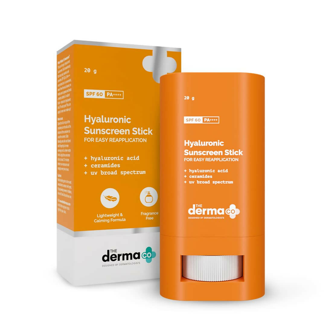 The Derma Co Hyaluronic Sunscreen Stick with SPF 60