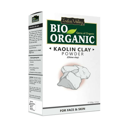 Indus Valley Natural Kaolin Clay Powder - 100GM