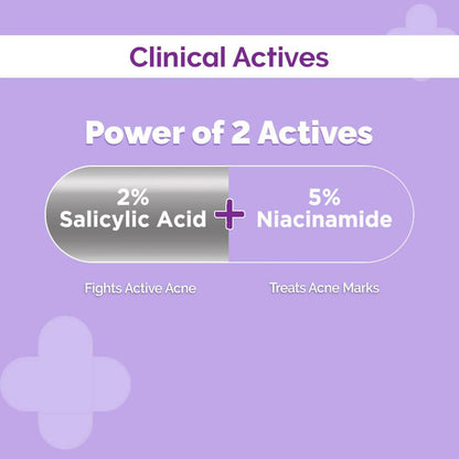 The Derma Co Sali-Cinamide Anti-Acne Face Serum