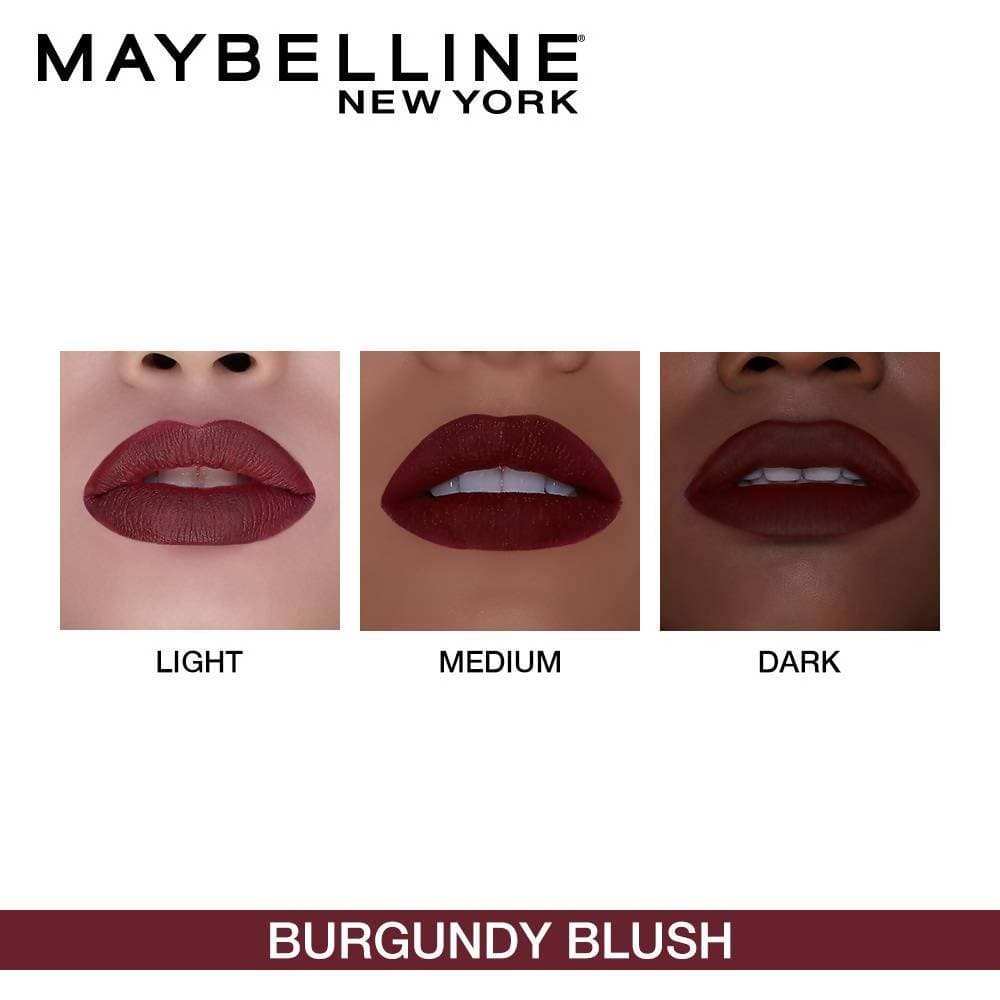 Maybelline New York Color Sensational Creamy Matte Lipstick / 696 Burgundy Blush
