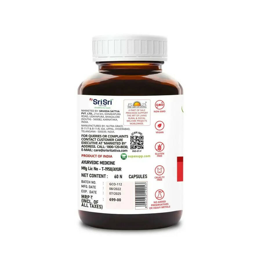 Sri Sri Tattva Supasupp Garlic Oil Capsules