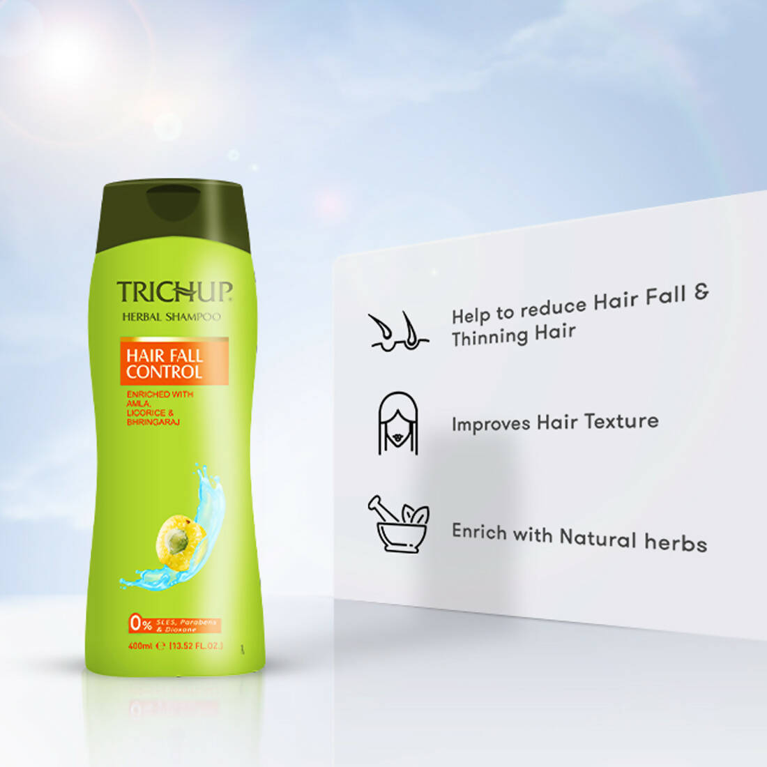 Vasu Healthcare Trichup Hair Fall Control Natural Shampoo