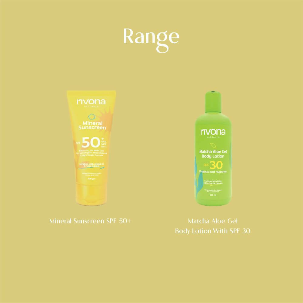 Rivona Naturals Mineral Sunscreen with Spf 50