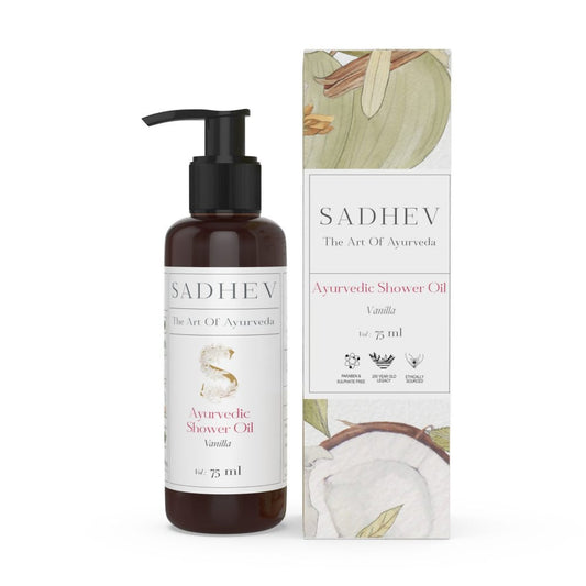 Sadhev Ayurvedic Vanilla Shower Oil