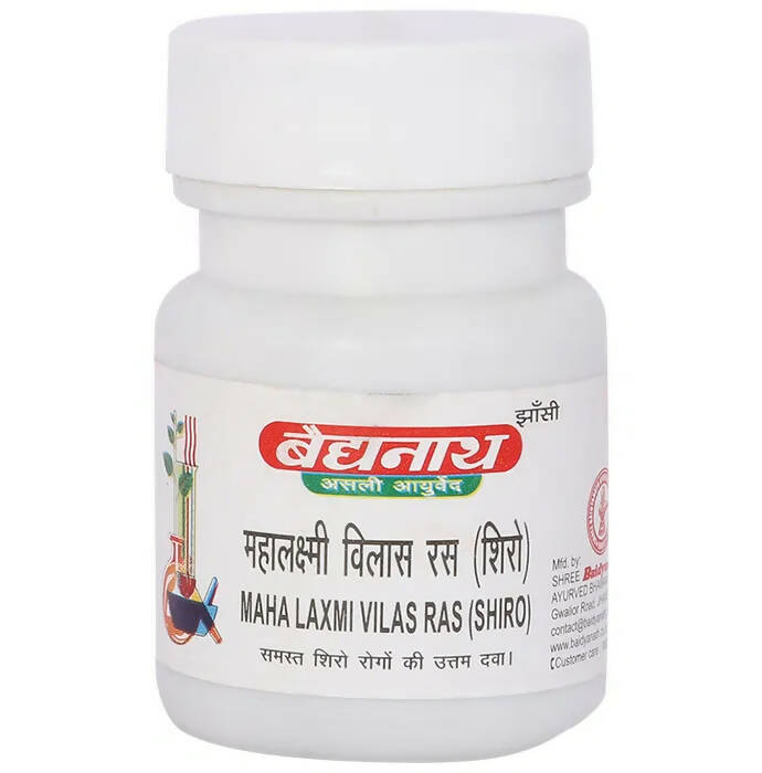 Baidyanath Jhansi Maha Lakshmi Vilas Ras (Shiro) Tablets