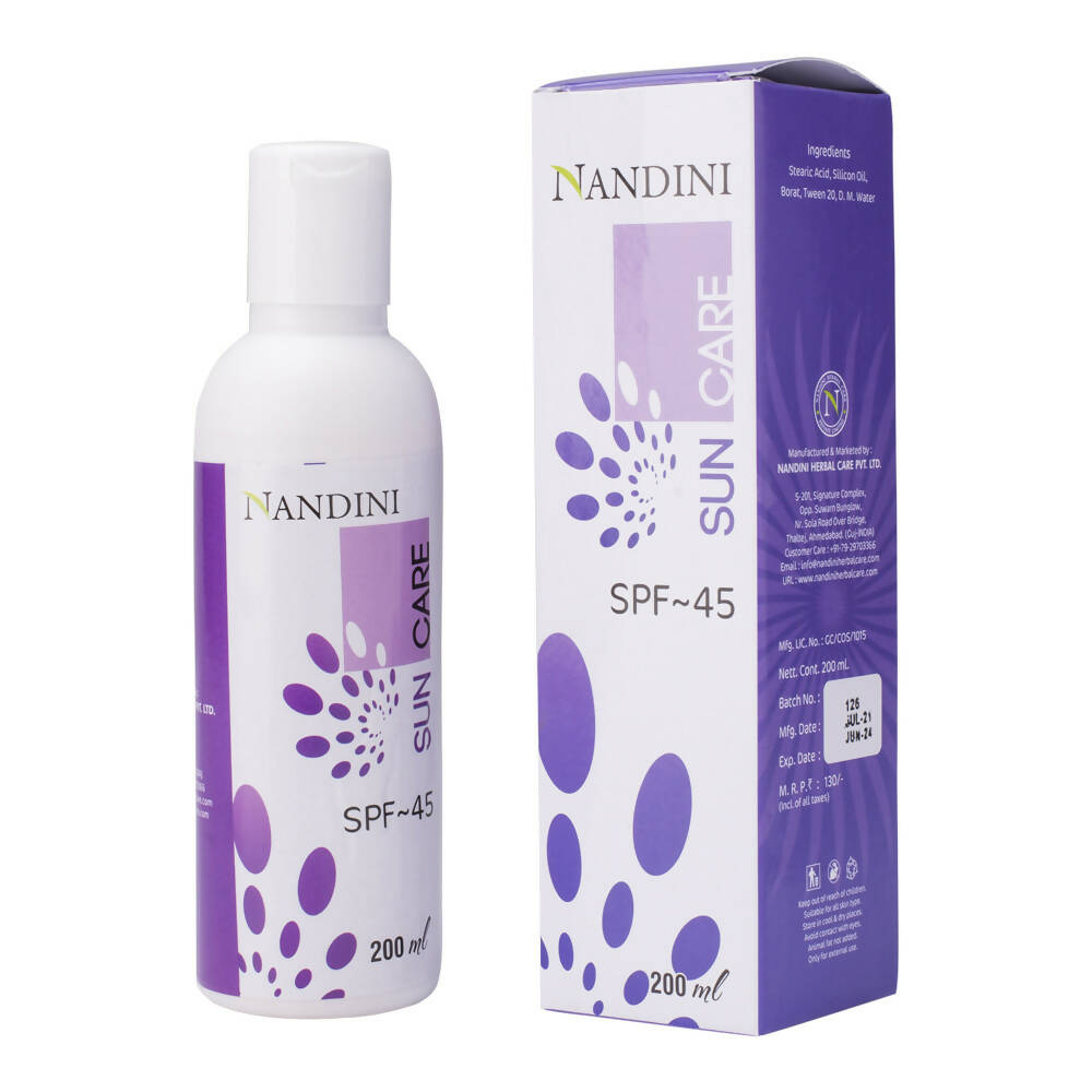 Nandini Herbal Sun Care Lotion SPF 45 - BUDEN