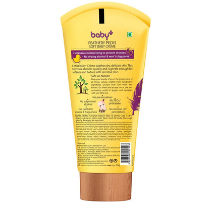 Lotus Herbals Baby+ Feathery Pecks Soft Baby Creme