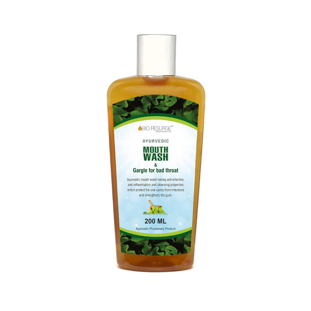 Bio Resurge Life Antibacterial Ayurvedic Mouthwash - BUDNE