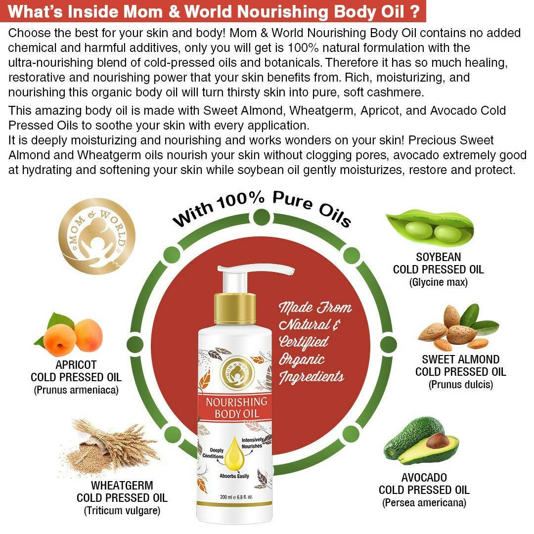 Mom & World Mother Nourishing Body Oil