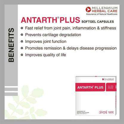 Millennium Herbal Care Antarth Soft Gelatin Capsules