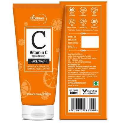 St.Botanica Vitamin C Brightening Face Wash