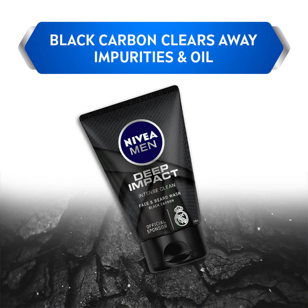 Nivea Men Deep Impact Beard & Face Wash