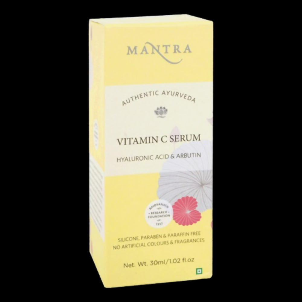 Mantra Herbal Vitamin C Serum With Hyaluronic Acid and Arbutin