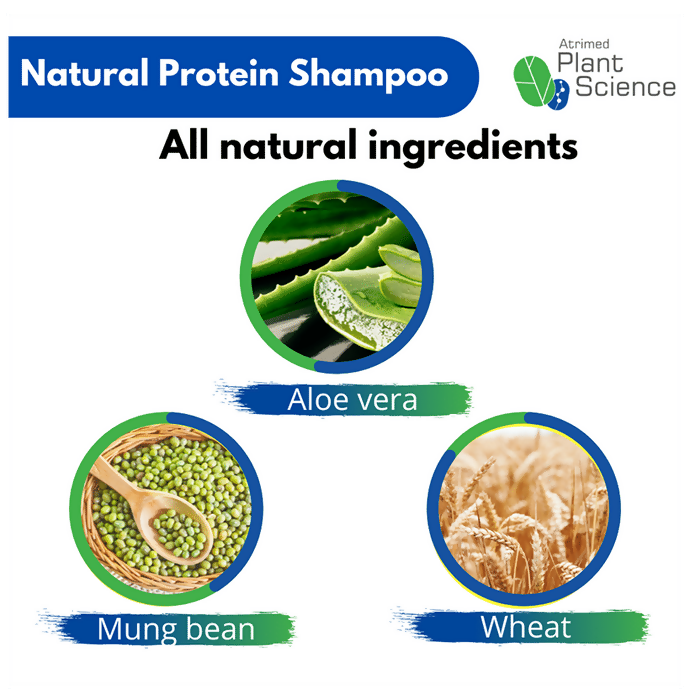 Atrimed Plant Science Natural Protein Shampoo