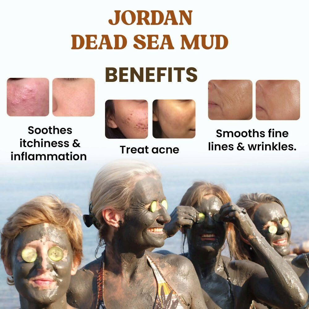Wild Oak Jordan Dead Sea Healing Mud Face Scrub