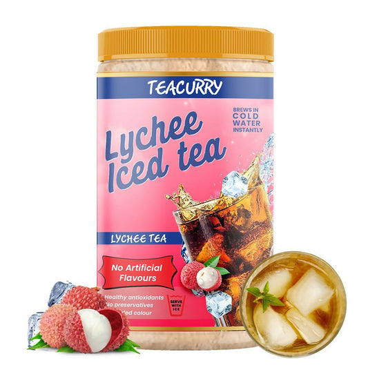 Teacurry Litchi Instant Iced Tea Mix