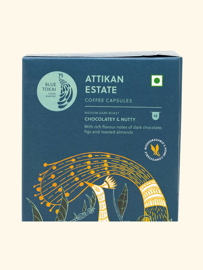 Blue Tokai Attikan Estate Coffee Capsules