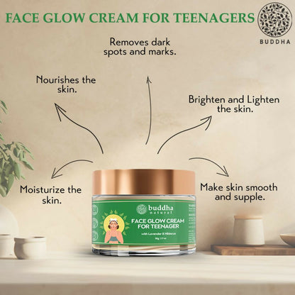 Buddha Natural Face Glow Cream for Teenager (11 to 19 Years)