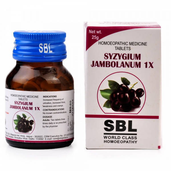 SBL Homeopathy Syzygium Jambolinum Trituration Tablets