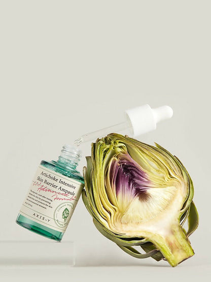 AXIS-Y Artichoke Intensive Skin Barrier Ampoule, Soothing Skin Serum, Korean Skincare