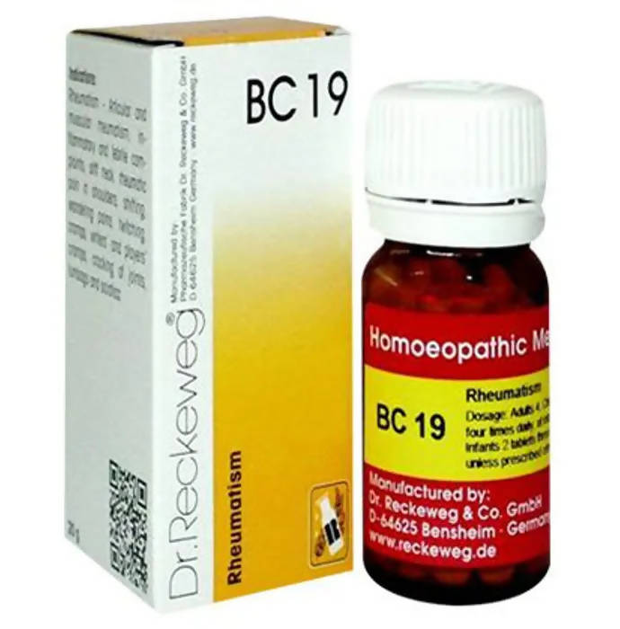 Dr. Reckeweg Bio Combination 19 (BC 19) Tablets -  usa australia canada 
