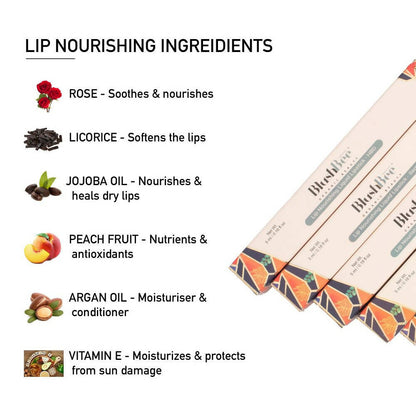 BlushBee Organic Beauty Lip Nourishing Liquid Lipstick - Dusty Pink