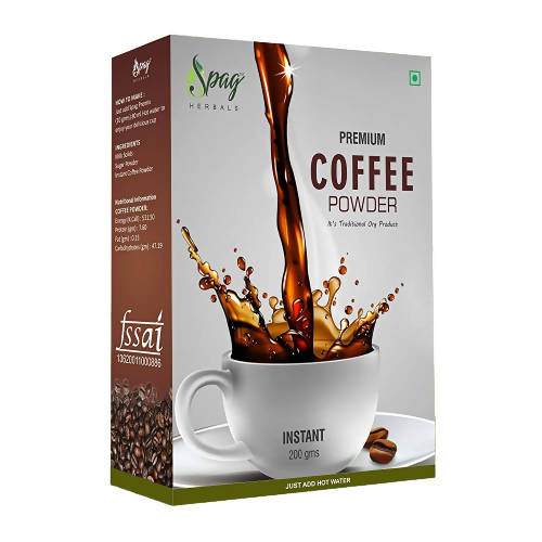 Spag Herbals Premium Instant Chocolate Coffee Powder - 800GM