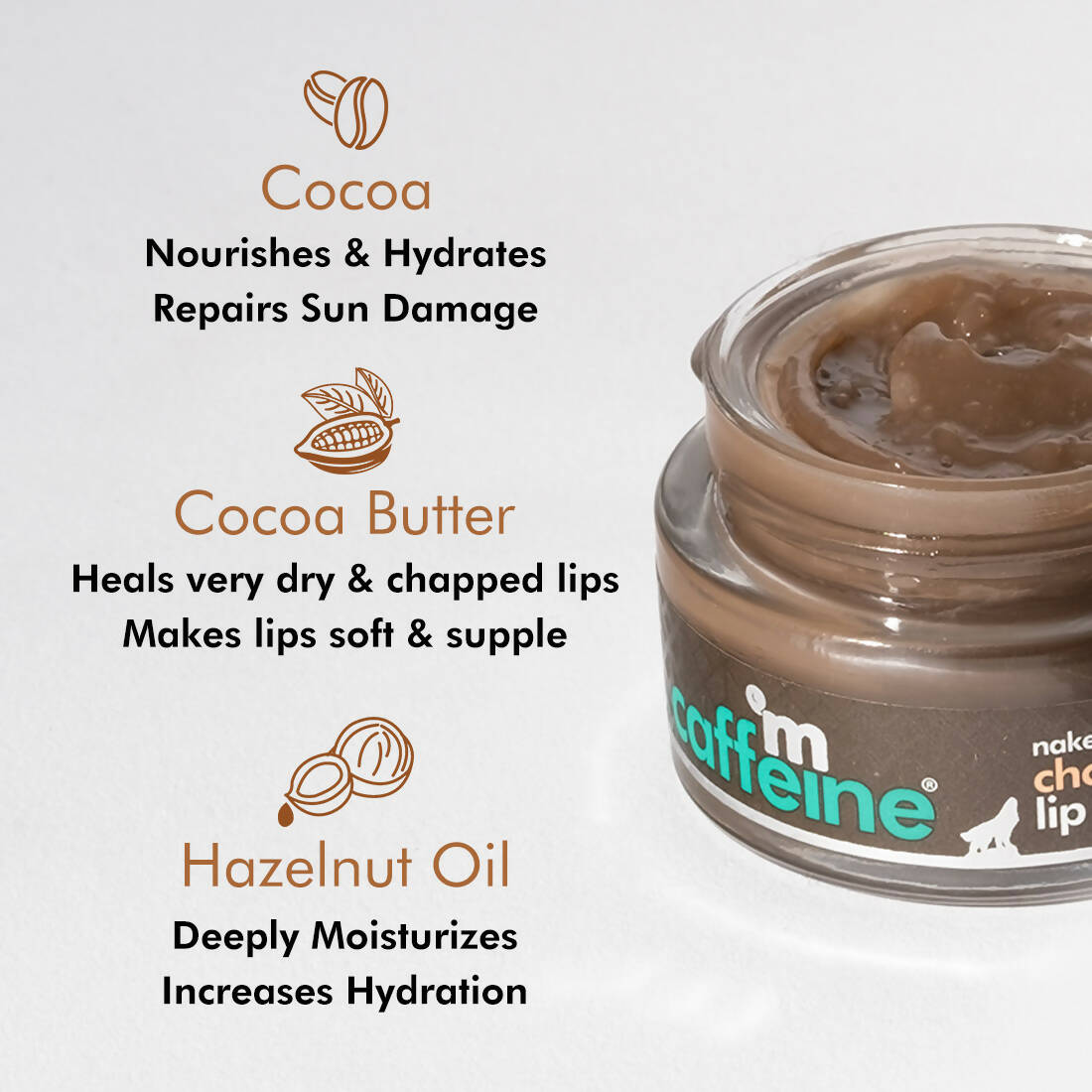 mCaffeine Choco Lip Balm