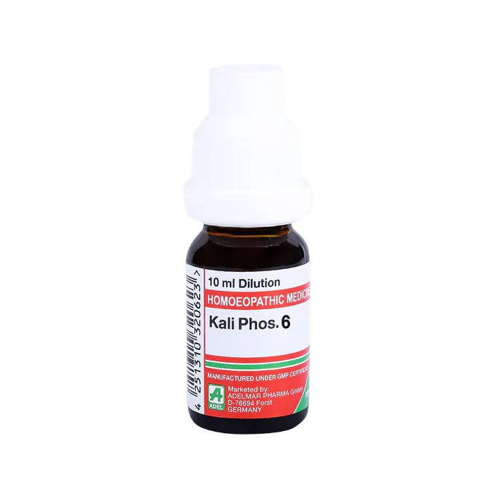 Adel Homeopathy Kali Phos Dilution - BUDNE