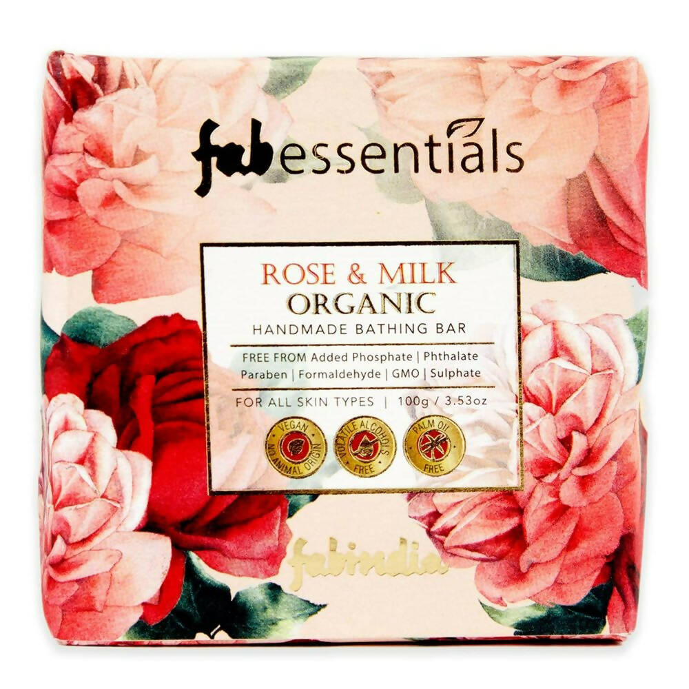 Fabessentials Rose & Milk Handmade Bathing Bar - BUDNEN