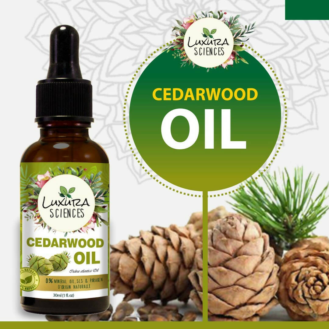 Luxura Sciences Organic Cedarwood Essential Oil - BUDNEN
