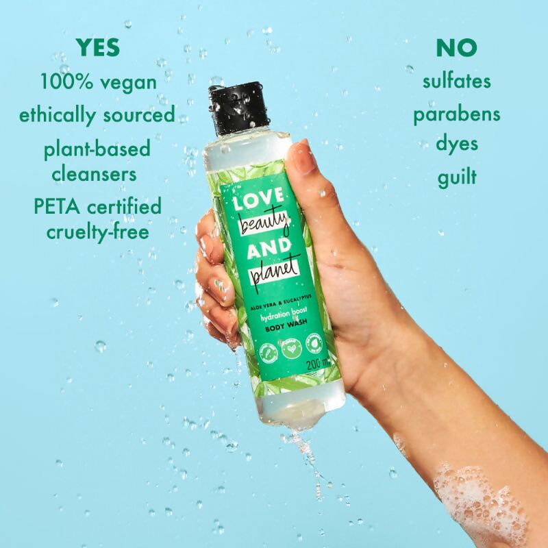 Love Beauty And Planet Aloe Vera & Eucalyptus Refreshing Body Wash