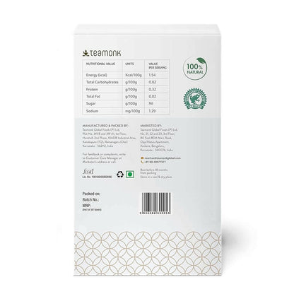 Teamonk Nilgiris Taizen Cinnamon Green Tea Leaves (50 Cups)