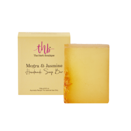 The Herb Boutique Mogra & Jasmine Glycerine Soap Bar